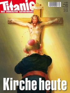 Titelbild des Satiremagazins "Titanic"